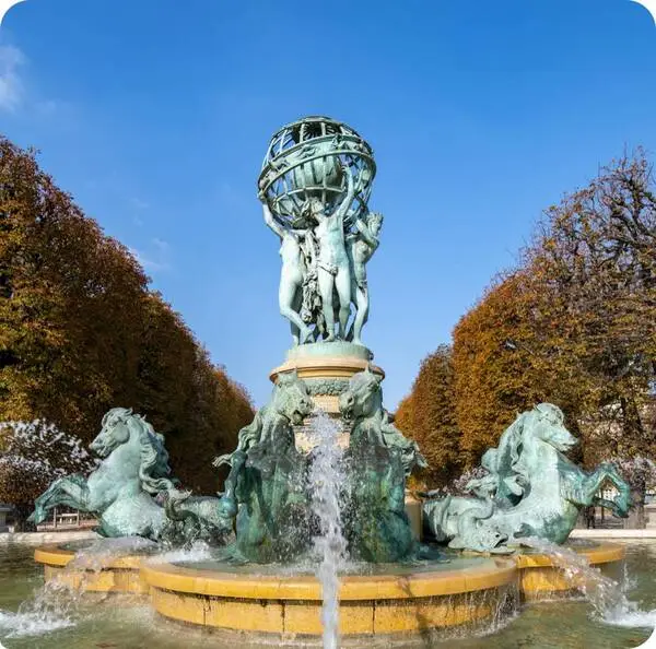 fontaine de l'observatoire image de fon